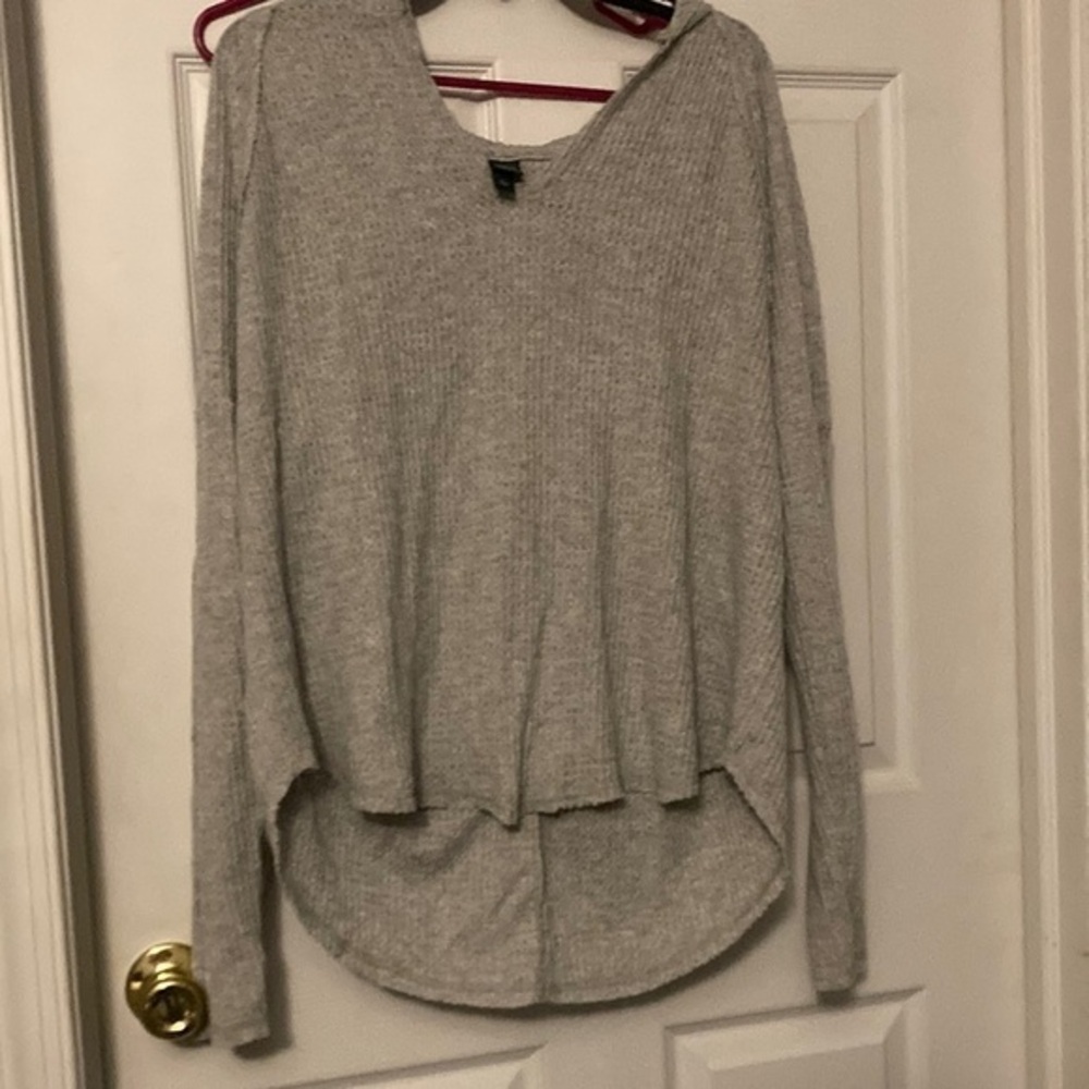Cozy Oversized V-Neck Sweater - Size L